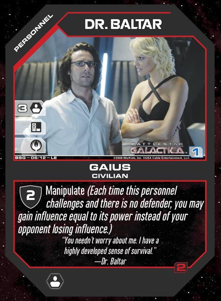 Dr. Baltar, Gaius (Foil)